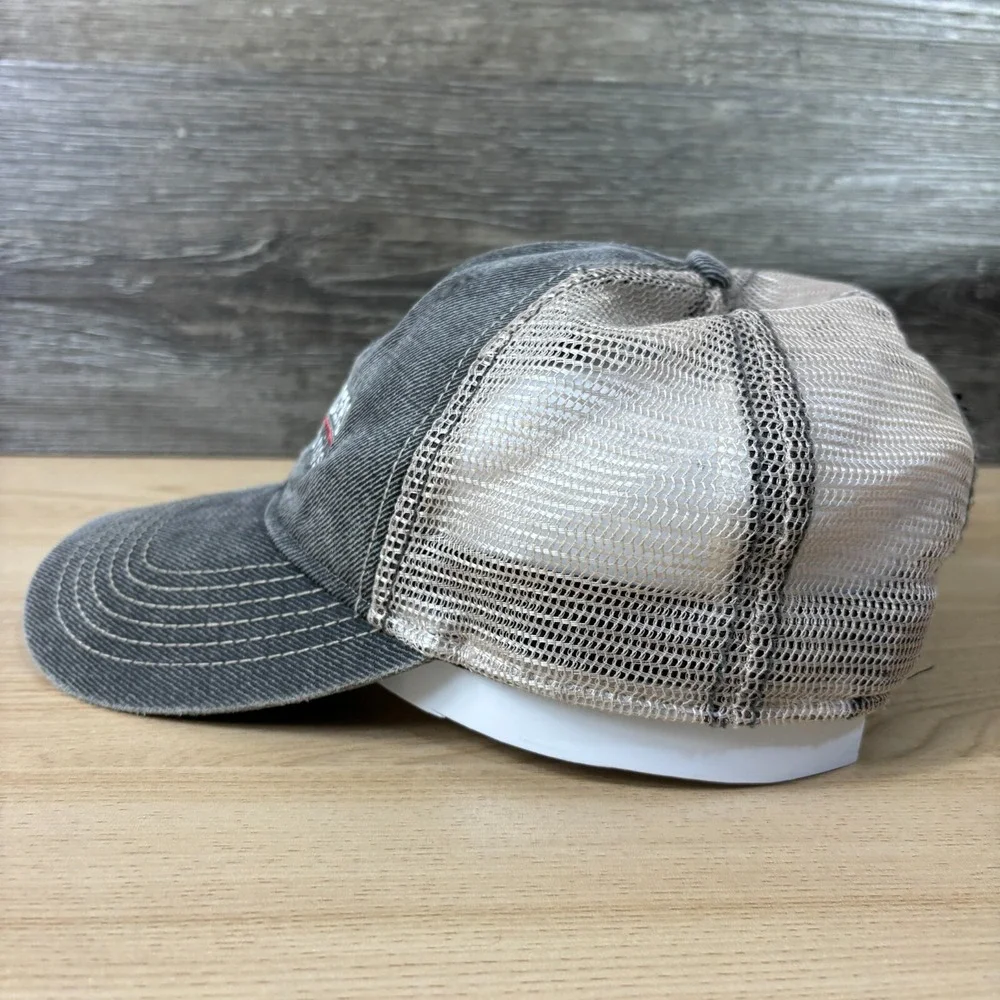 Producers Hybrids Hat Cap Strap Back Gray Farming Seed One Size‎ Adjustable